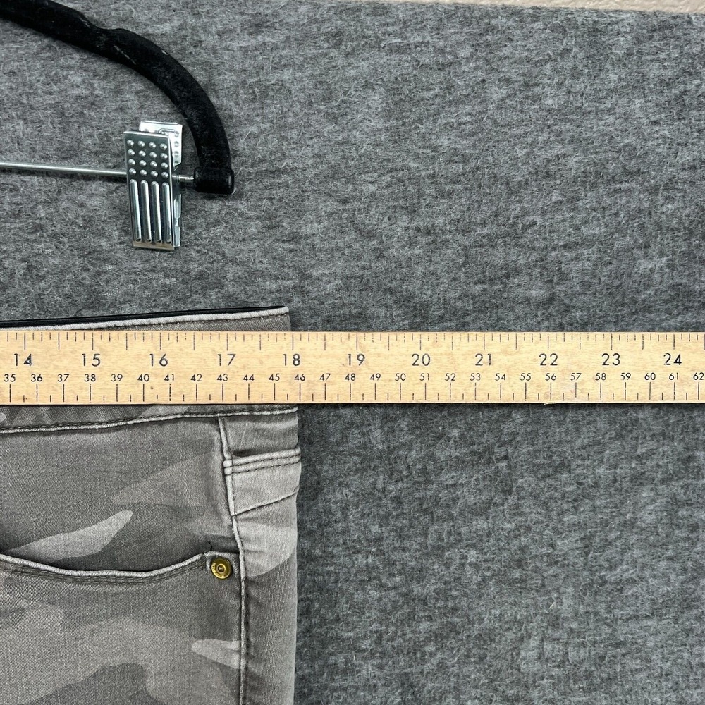 Wit & Wisdom Pants Womens 14 Brown Camo Ab-Solution Ankle Skimmer Utility Chic - Picture 5 of 12